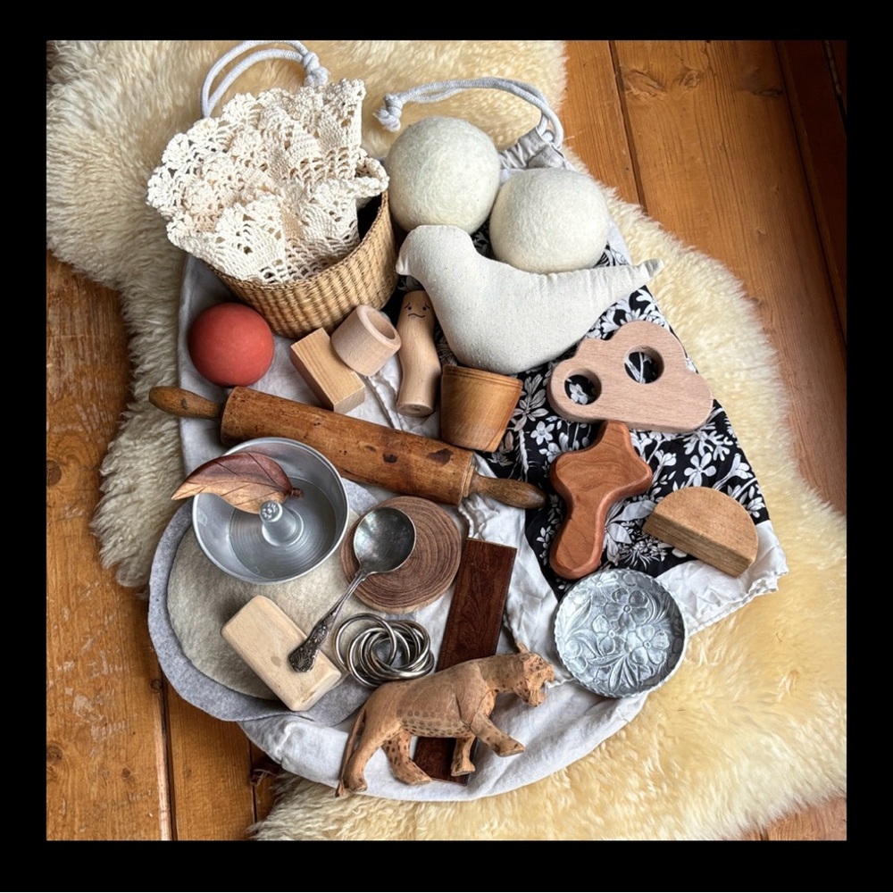 NWT “Found Objects” Sensory Play Set